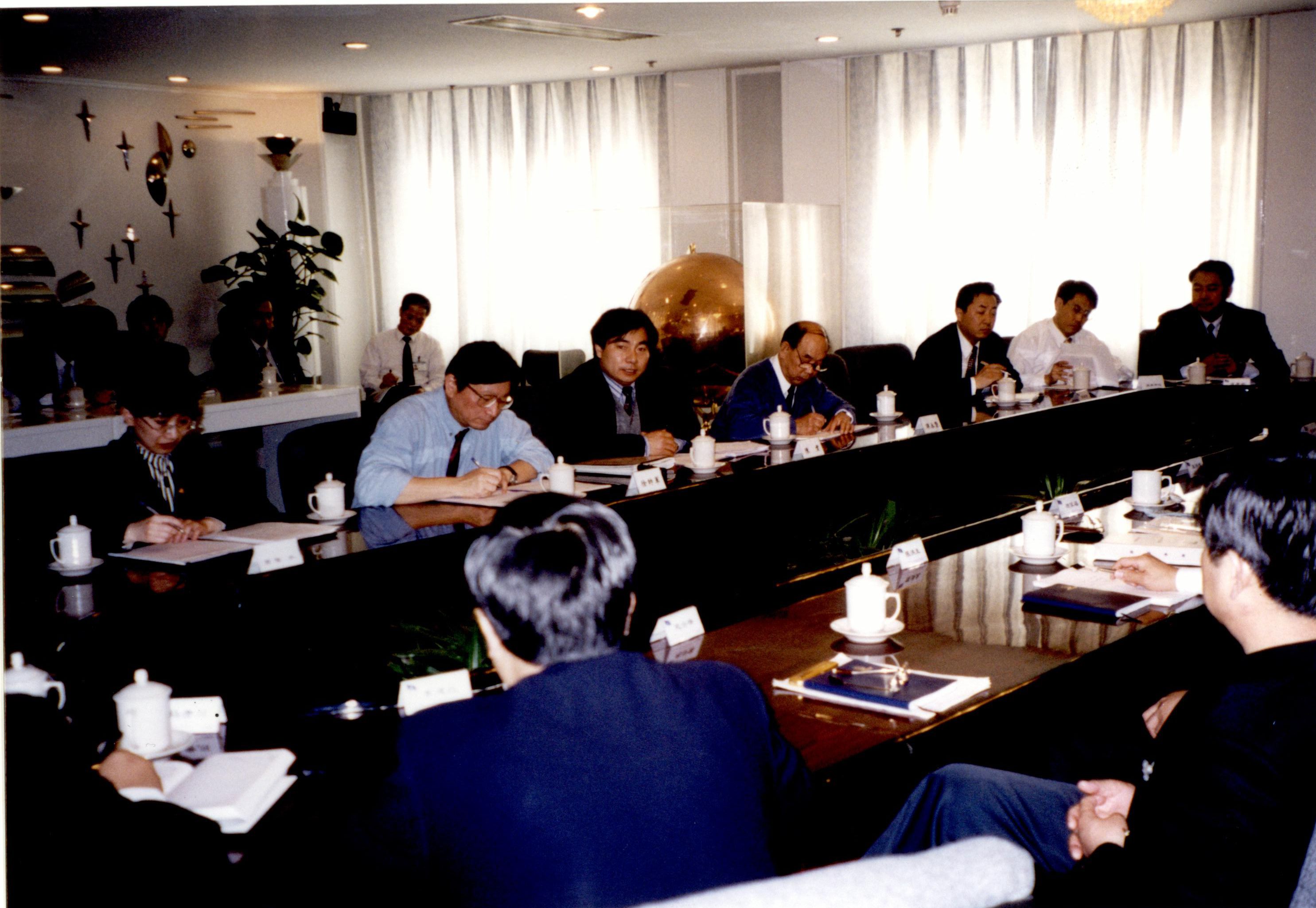 1999年4月29日，公司為中遠(yuǎn)集團(tuán)開(kāi)展質(zhì)量管理體系審核。.JPG
